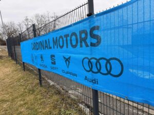 Telo ombreggiante verde o blu occhiellato - Telone fondocampo