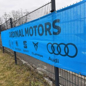 Telo ombreggiante verde o blu occhiellato - Telone fondocampo