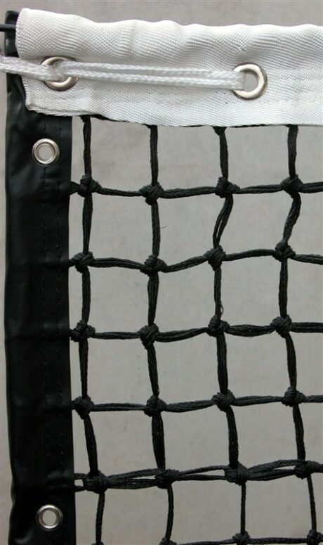 Filet De Tennis Réglementaire En Nylon Lourd - Complet Avec Câble En Acier - Marque La Rete