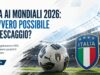 italia ripescata ai mondiali 2026
