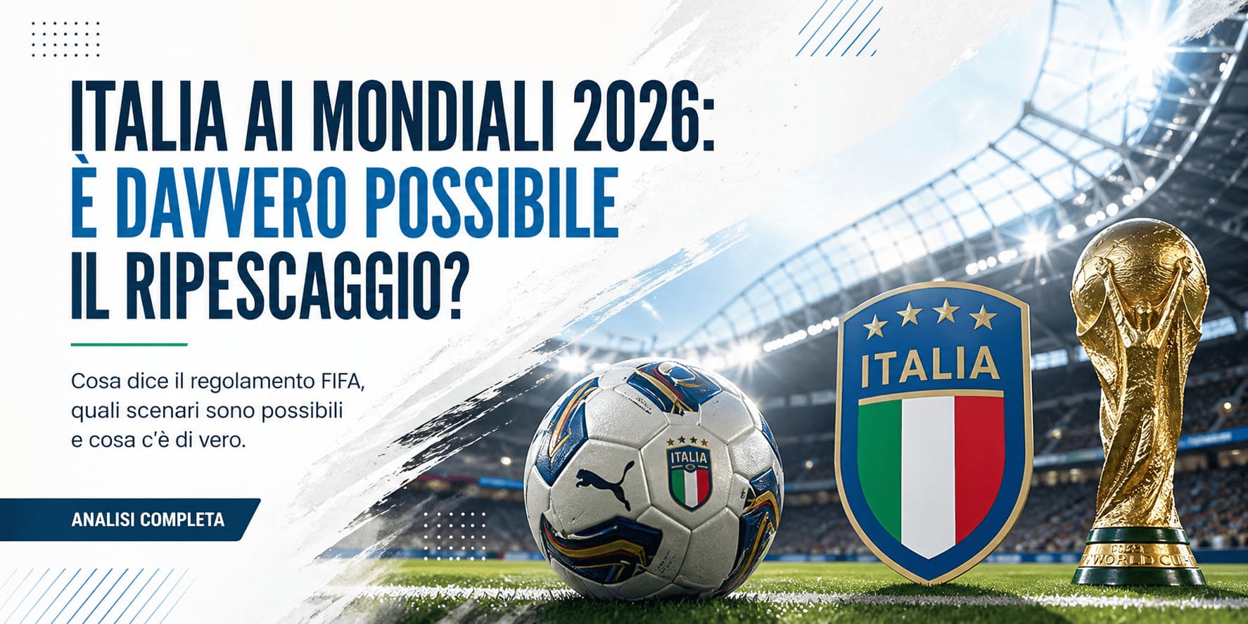 italia ripescata ai mondiali 2026